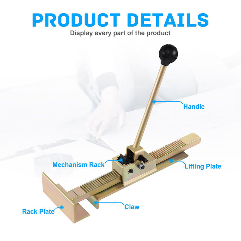 đ 50 % RABATT NU! đ ïž Professionell spĂ€rrdomkraft för trĂ€golv â exakt plankjustering, ergonomiskt grepp & hĂ„llbar â perfekt för golvlĂ€ggning đ