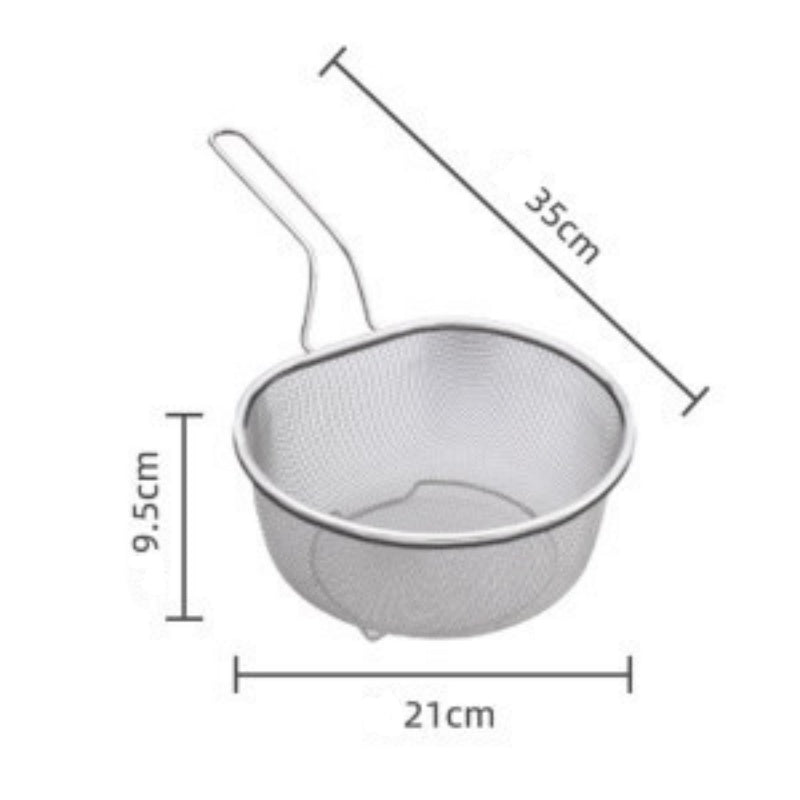 đ„đ„ REA! Rostfritt 304 stĂ„lsikt med ergonomiskt handtag â Fin & grovmaskig, vĂ€rmetĂ„lig & upphĂ€ngbar för alla köksuppgifter!