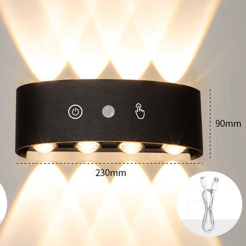 đĄ 50 % RABATT! đ Uppladdningsbart LED-nattljus med rörelsesensor â justerbar ljusstyrka, magnetfĂ€ste och perfekt för hallar, trappor och sovrum đ