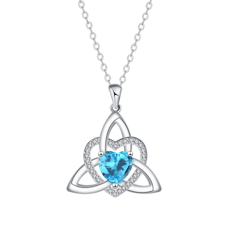 đ 50% RABATT! âł Halsband med hjĂ€rtformad hĂ€nge i keltisk knutstil â Intrikat design, tidlös symbolik & perfekt som en meningsfull gĂ„va för nĂ€ra och kĂ€ra â€ïž