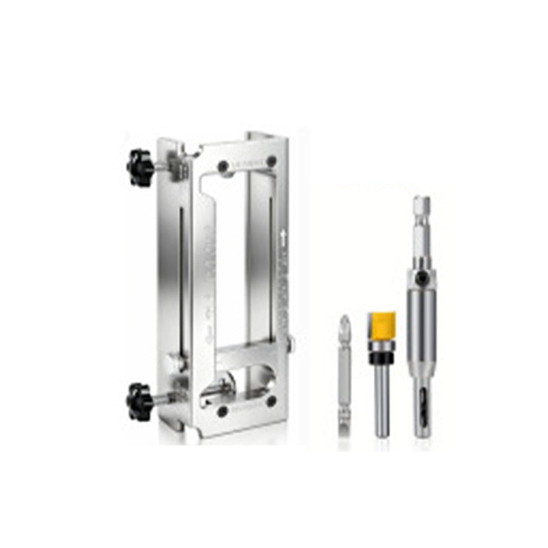 đ§ 50 % RABATT NU! đ Justerbart gĂ„ngjĂ€rnsfrĂ€sverktyg â komplett kit â 6061 aluminium, justerbar lĂ€ngd & djup â perfekt för proffs och DIY đȘ