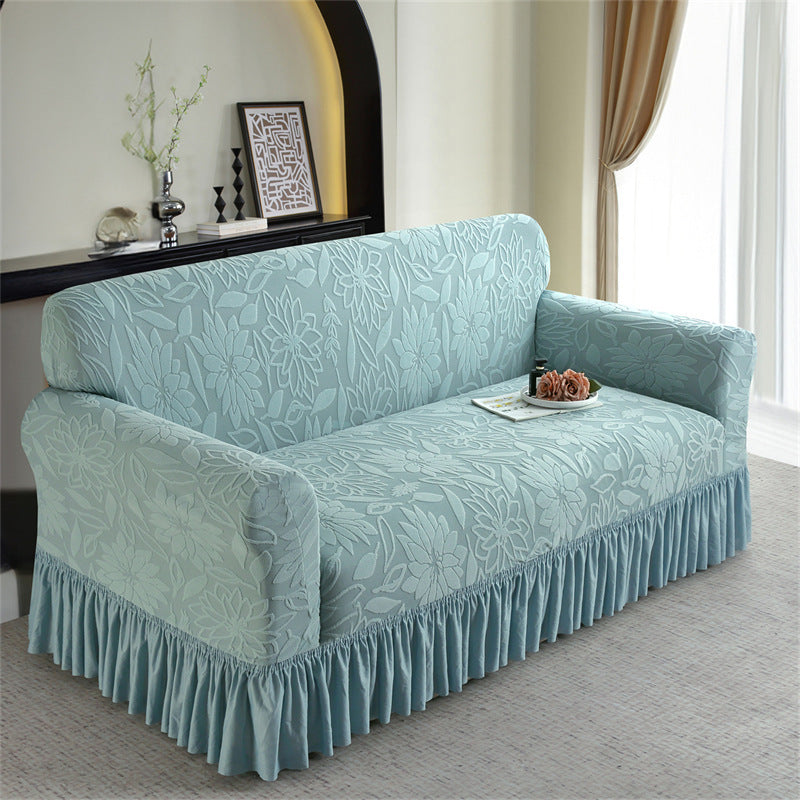 🛋️ 50 % RABATT NU! ✨ Halkfritt sofaöverdrag – heltäckande, sitter på plats & glider inte – passar de flesta soffor – bekvämt för vardagsbruk 🏠