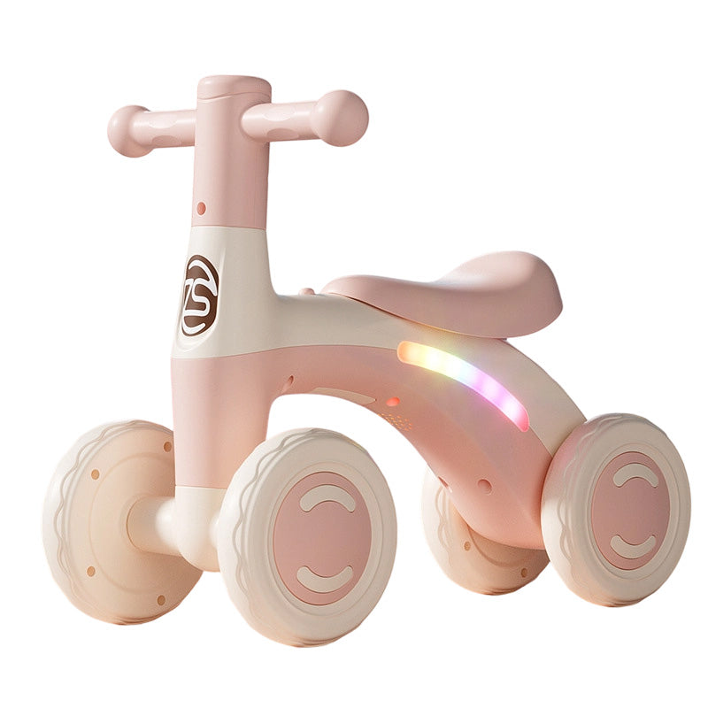 đ 2026 Rea â Ăver 22 000 sĂ„lda! đČ Balanscykel för smĂ„barn med musik & lampor â 4-hjulsstabilitet, LED-kul â Den perfekta första cykeln för toddlers! âš