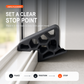 🚪 50 % RABATT NU! 🛡️Secure Track Door Stop – säker dörrstopp, stötdämpande & minimalistisk design – perfekt för skjutdörrar, fönster och balkongdörrar ✨🏠