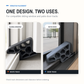 🚪 50 % RABATT NU! 🛡️Secure Track Door Stop – säker dörrstopp, stötdämpande & minimalistisk design – perfekt för skjutdörrar, fönster och balkongdörrar ✨🏠