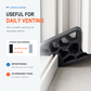 🚪 50 % RABATT NU! 🛡️Secure Track Door Stop – säker dörrstopp, stötdämpande & minimalistisk design – perfekt för skjutdörrar, fönster och balkongdörrar ✨🏠