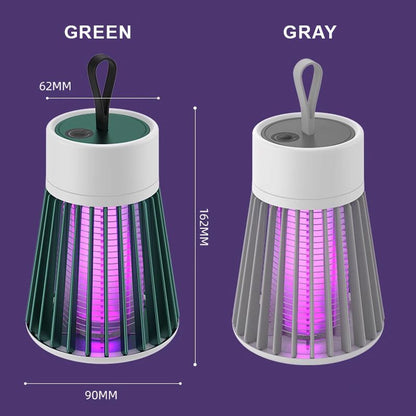 2025 Ny elektrisk chock mygg mygglampa inomhus utomhus USB -laddning myggavvisande myggsläckningslampa