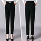 Luxurious High Waist Straight Leg Plush Pants