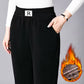 Luxurious High Waist Straight Leg Plush Pants