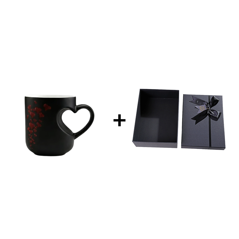 💗 50% RABATT NU! ☕ Färgskiftande Keramikmugg med Hjärthandtag – Värmeaktiverad Avslöjande, Romantisk Design & Premiumkvalitet ✨