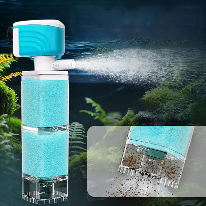 Automatiskt Akvariefiltersystem 🐠 - Effektivt och Lättatt Använda för Ett Rent Akvarium! 🌟