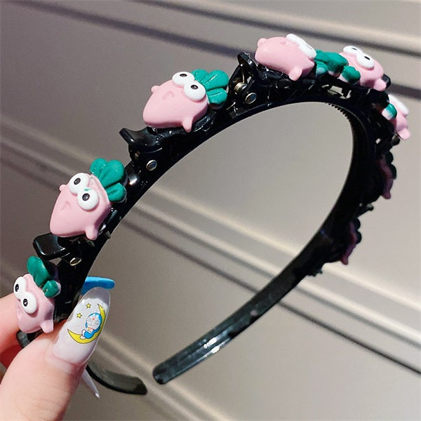 🎀 Köp 1 få 1 gratis! ✨ Söta flätade hårnål – fin dekoration för flickor – mjukt ABS-harts, stadigt grepp & enkel användning – perfekt present till dottern 💝