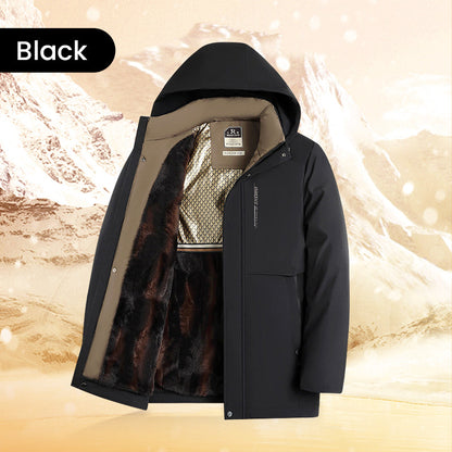 ✨Winter Offer💖Men’s Thermal Hooded Parka Coat