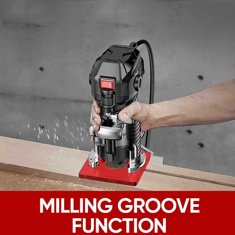 🔧 50% RABATT NU! 🛠️ 4-i-1 Router Fräsning Spår Bracke – Multifunktionell & Justerbar – Perfekt för Trä- & Metallbearbetning – Modulär Design ✨