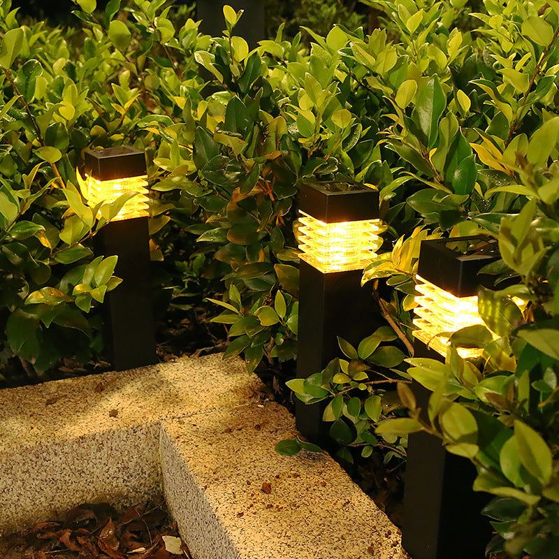 💡 Solcellsdriven trädgårdslampa – utomhuslampa för trädgård, landskap & gräsmatta, marksticka