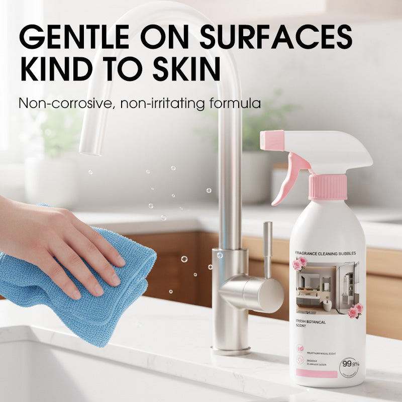 🧴 50 % RABATT NU! 🚿 Allrengöringsspray för badrummet – kraftfull mot kalk, fläckar & tvålrester – doftar botaniskt fräscht 🏠