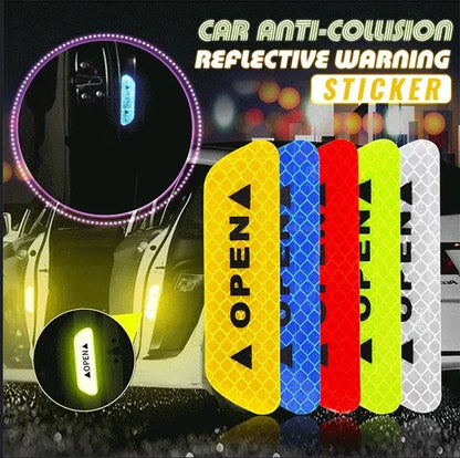 ✨Köp 1, få 1 gratis🚗 Reflekterande varningsdekaler för bilar (4 stycken per förpackning)