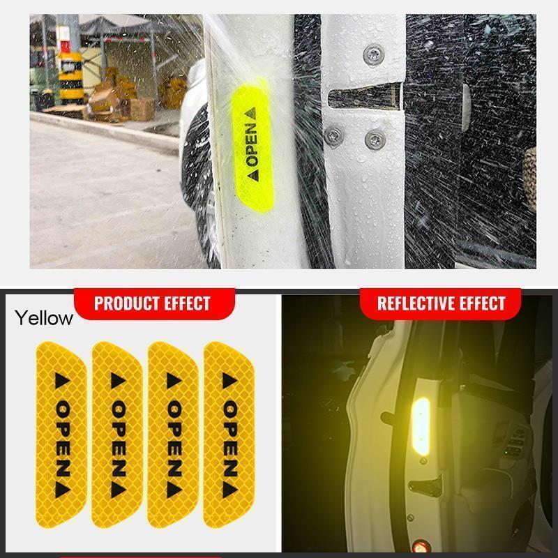 ✨Köp 1, få 1 gratis🚗 Reflekterande varningsdekaler för bilar (4 stycken per förpackning)