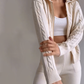 ✨HOT SALE 50% - Casual Twist Jacquard Sweater Cardigan Two-Pieces Set✨