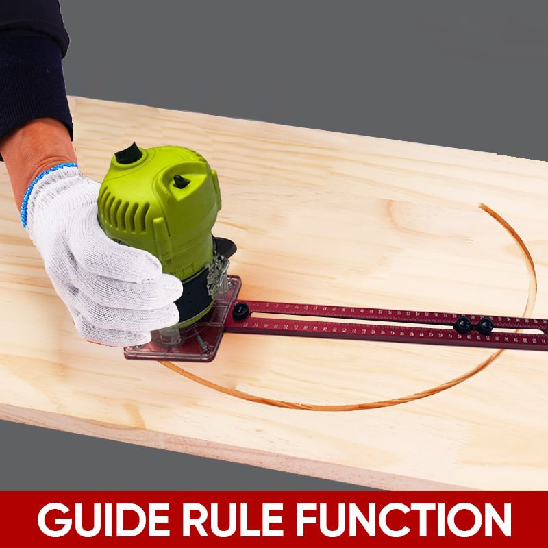 🔧 50% RABATT NU! 🛠️ 4-i-1 Router Fräsning Spår Bracke – Multifunktionell & Justerbar – Perfekt för Trä- & Metallbearbetning – Modulär Design ✨