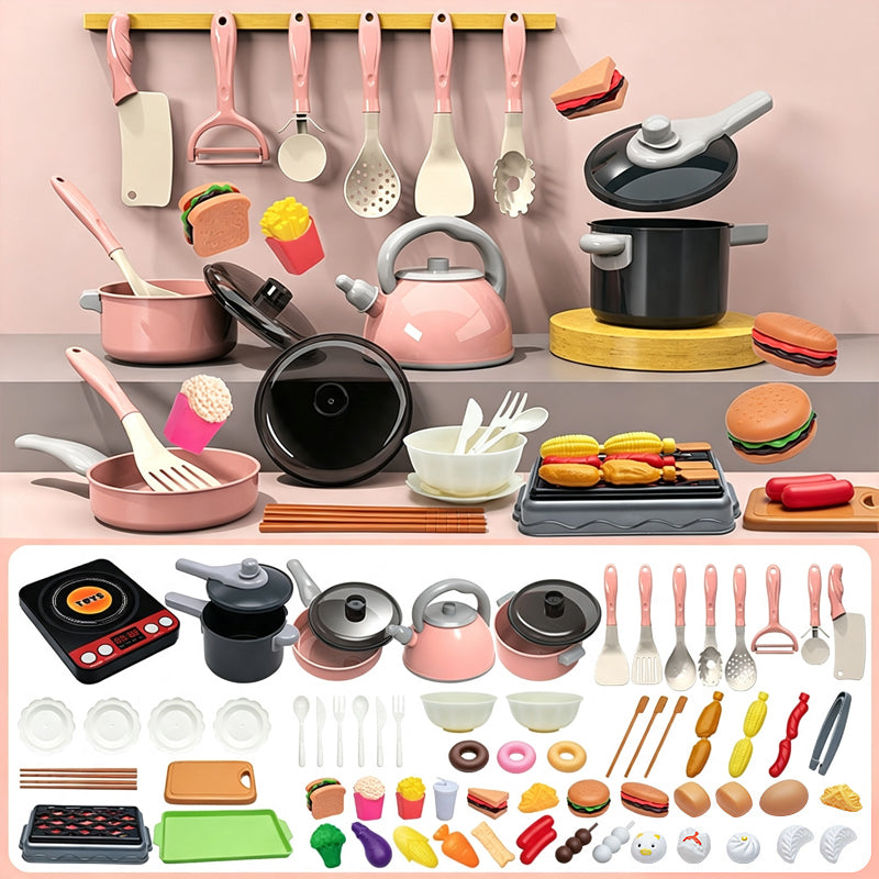 🔥 50 % RABATT! 🏕️ Leksakskök för barn – skapa roliga campingäventyr och låt barnen laga mat som vuxna ✨