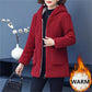 🔥HOT SALE 32.99🔥🎅Women's Hooded Padded Thickened Winter Jacket(41% OFF)