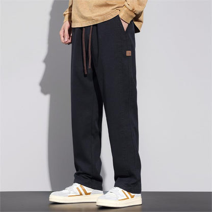 🔥Buy 2 Free Shipping🔥Men's Fashion Drawstring Loose Straight Leg Pants（50% OFF）