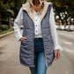 Super cadeau! Veste en faux manche réversible de l'automne pour femmes