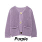 Women's Fashion Cut-Out Knitted Cardigan