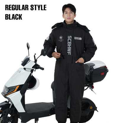 Winter Outdoor Riding Insulated Full-Body Suit