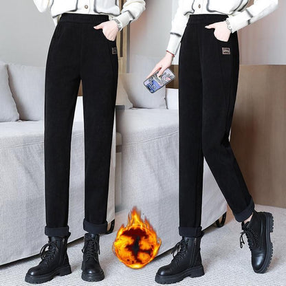 ❄️Winter hot style❄️Women's High-waist Warm Faux Fleece-lined Pants