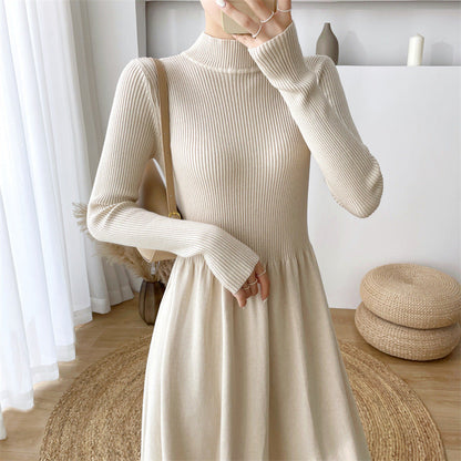 🎁New Year Sale 62% OFF⏳Gentle Style French Long Sleeve Knit Dress