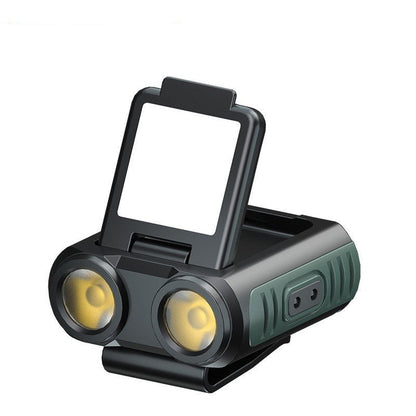 LED-klämlampa för hatt med steglös dimning och rörelsesensor