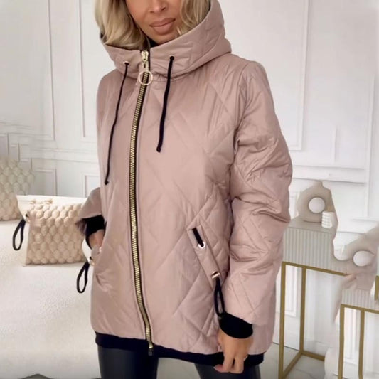 ❄️Winter Specials❄️Women’s Fashionable High-neck Hip-length Parka Coat