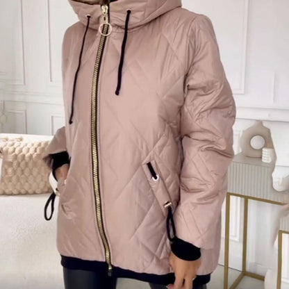 ❄️Winter Specials❄️Women’s Fashionable High-neck Hip-length Parka Coat