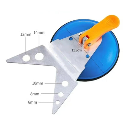 Precise Suction Cup Tile Opening Positioning Fixer