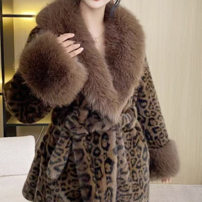 🎅Christmas Sale-50% OFF🎅Artificial Mink Fur Warm Coat