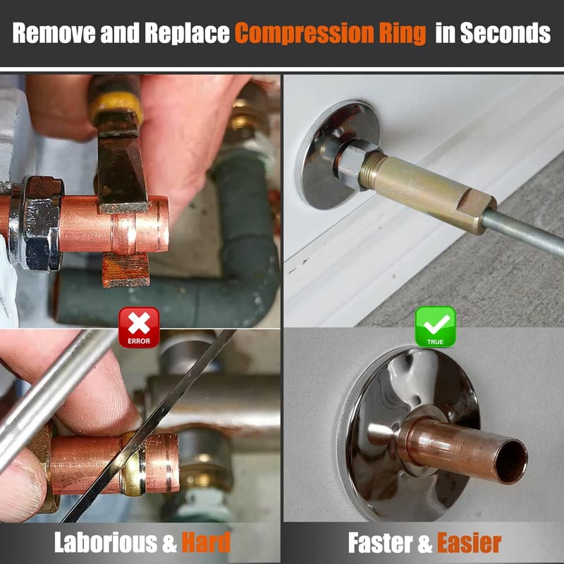 🔧50% RABATT🔥 Praktiskt verktyg, snabb borttagning av kompressionshylsor och ferruler🔩