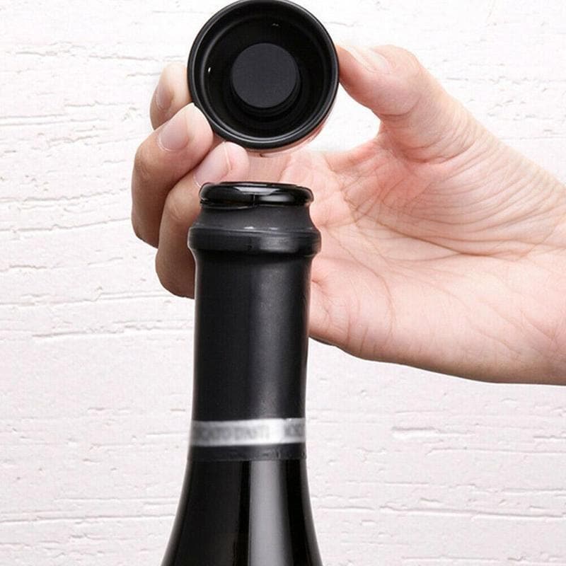 🍾 KÖP 1 FÅ 1 GRATIS! 🔒 Livsmedelsgodkänd silikonförslutningsplugg – roterande låsdesign, tät försegling & bred användning – perfekt för vin, öl och champagne 🥂