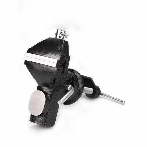 🔧 50 % RABATT NU! 🗜️ Mini universal verktygsskruvstäd – robust gjutjärn, 360° rotation & starkt grepp – perfekt för hobby, verkstad och garage 🛠️