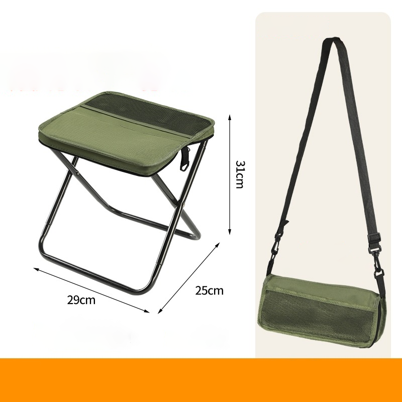 🎒 50 % RABATT NU! 🪑 2-i-1 hopfällbar stol & väska för utomhusbruk – 120 kg kapacitet & väderbeständig ✨