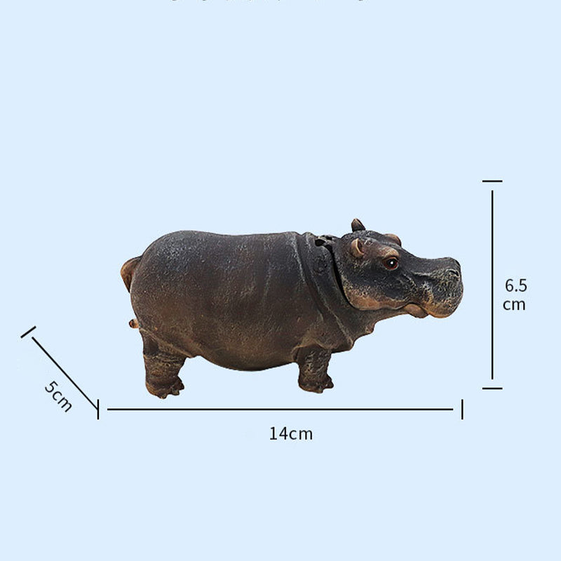 🌿 50% RABATT! 🦛 Akvarium Flodhästbubbeldekoration💦, vacker bubbeleffekt, skapar livlig undervattensmiljö✨