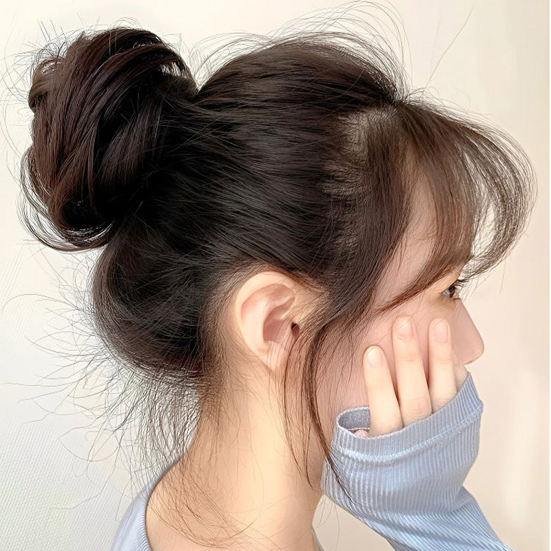 💇‍♀️ Köp 1 få 1 gratis! 🎀 Uppgraderad hårdel för fyllig och naturlig ”messy bun” – volymboost, hållbar & enkel att använda – perfekt present till henne 💝