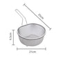 🥄🔥 REA! Rostfritt 304 stålsikt med ergonomiskt handtag – Fin & grovmaskig, värmetålig & upphängbar för alla köksuppgifter!