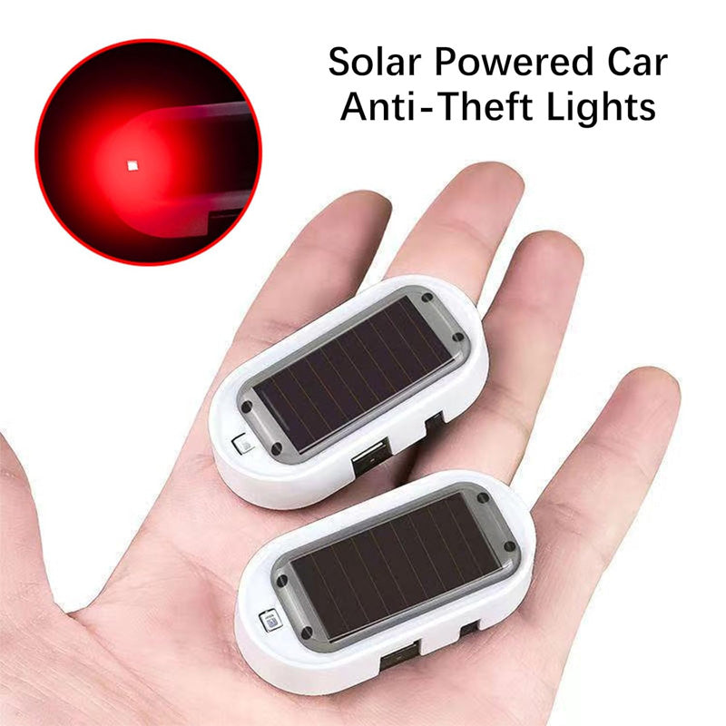 🚗 50 % RABATT NU! ☀️ Soldriven LED-blinklampa mot stöld – trådlös, väderbeständig & energisnål för fordon dygnet runt 🚨