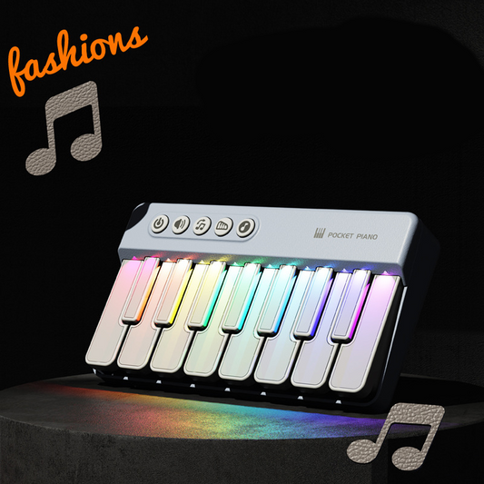 Mini Light-Up Keyboard Piano Toy for Toddlers