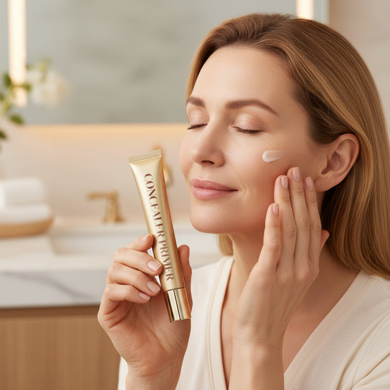 🔥Julens tidsbegränsade erbjudande: 50 % RABATT!!!✨Natural Glow Brightening Concealer Primer