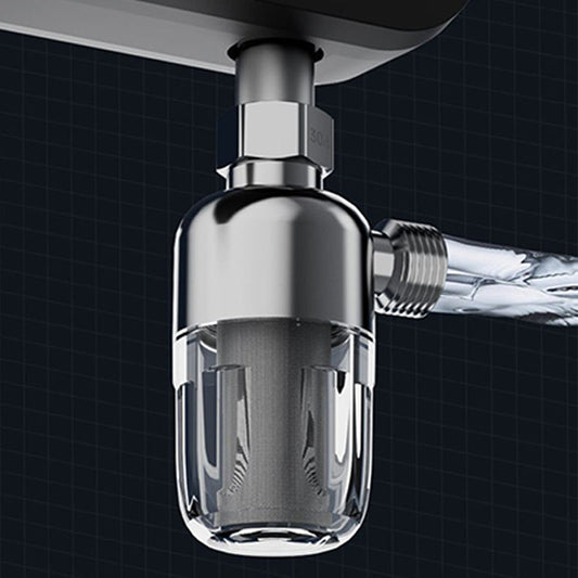 🚰 50% RABATT!! 💧 Rostfritt stål 40‑mikron helhusvattensfilter, effektiv partikelavskiljning, korrosionsbeständig, skyddar hela hemmets vattensystem 🔥
