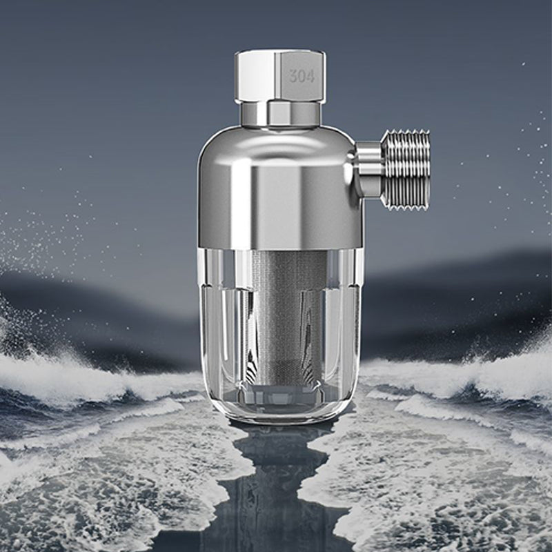 🚰 50% RABATT!! 💧 Rostfritt stål 40‑mikron helhusvattensfilter, effektiv partikelavskiljning, korrosionsbeständig, skyddar hela hemmets vattensystem 🔥