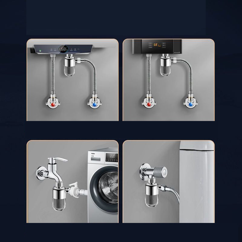 🚰 50% RABATT!! 💧 Rostfritt stål 40‑mikron helhusvattensfilter, effektiv partikelavskiljning, korrosionsbeständig, skyddar hela hemmets vattensystem 🔥